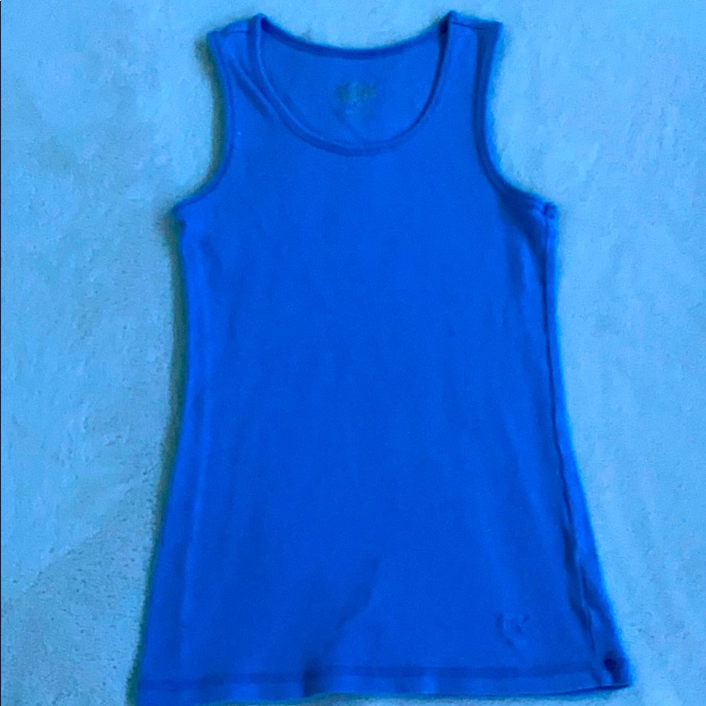 Blue tank top